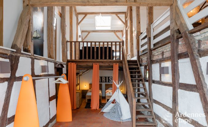 Maison de vacances pour 15 personnes à louer en Ardenne à Redu