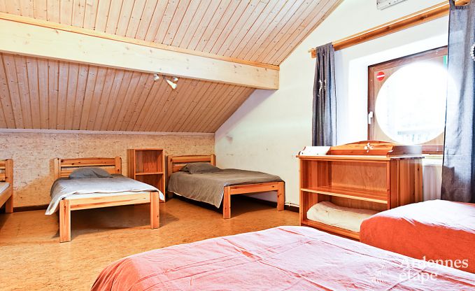 Maison de vacances � Robertville pour 31/34 personnes en Ardenne