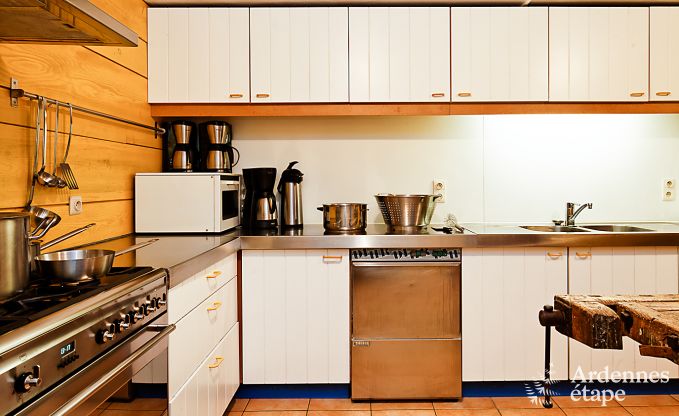 Maison de vacances � Robertville pour 31/34 personnes en Ardenne