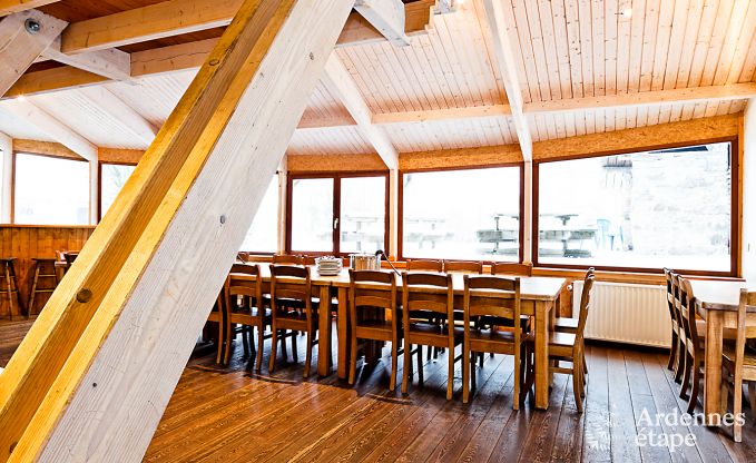 Maison de vacances � Robertville pour 31/34 personnes en Ardenne