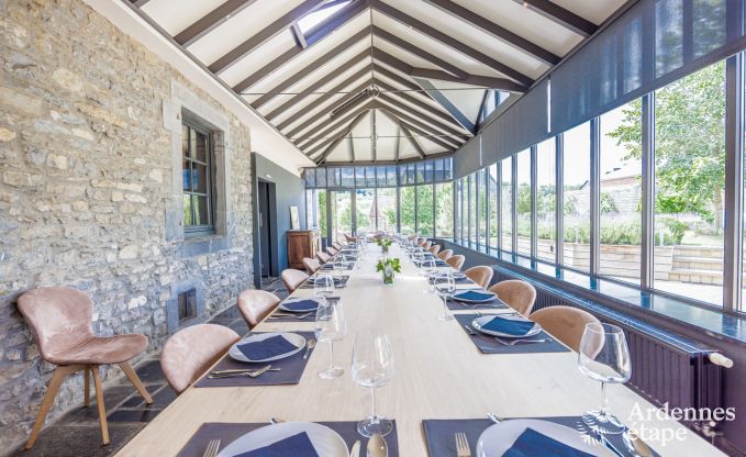 Villa de Luxe � Rochefort pour 20 personnes en Ardenne