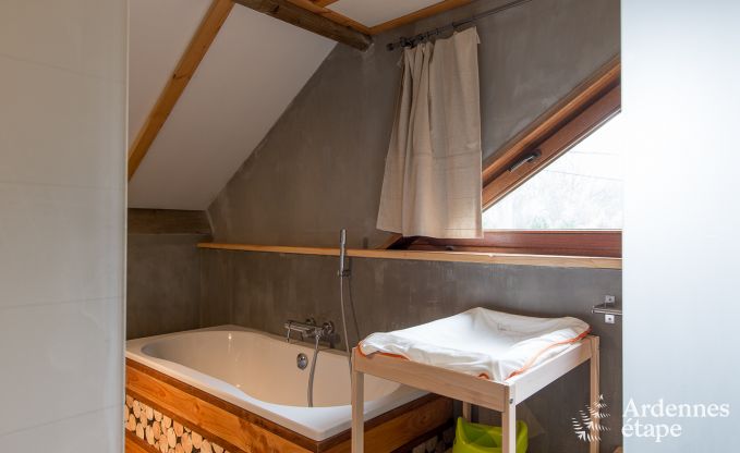 Maison de vacances façon chalet pour 9 personnes en Ardenne (Saint-Hubert)