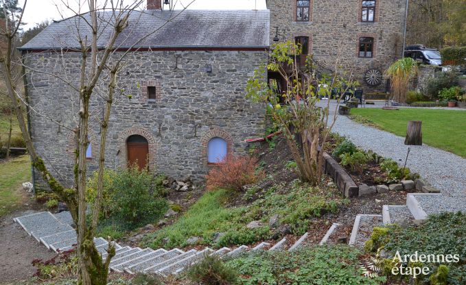Gîte en Ardenne dans un ancien moulin à eau, à louer pour 4 p.