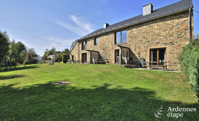 Maison de vacances  Sainte-Ode : dtente au bord de l'eau pour 6 personnes en Ardenne belge