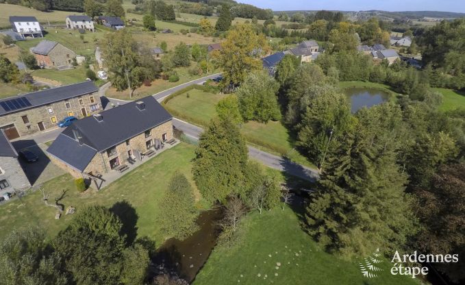 Maison de vacances  Sainte-Ode : dtente au bord de l'eau pour 6 personnes en Ardenne belge