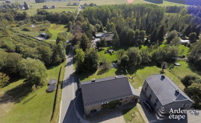 Maison de vacances  Sainte-Ode : havre de paix pour 8 personnes avec terrasse et jardin en Ardenne