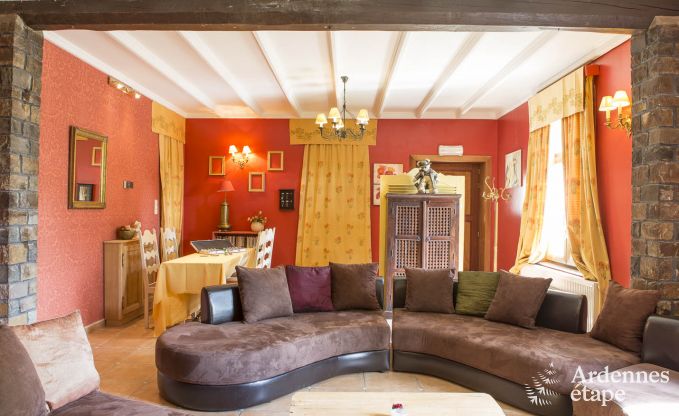 Maison de vacances � Sivry-Rance pour 14 personnes en Ardenne