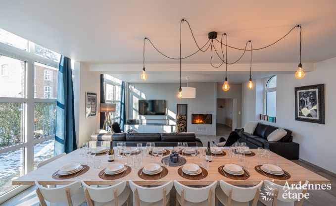 Ch�teau unique � Soiron : s�jour de luxe pour 14 personnes avec jardin priv�, salle de jeux et 5 chambres et � proximit� de Verviers