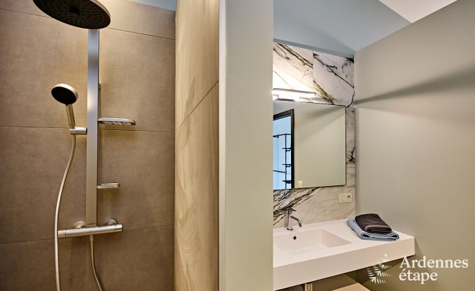 Villa ultramoderne  Somme-Leuze pour 12 personnes avec piscine intrieure, sauna et jardin priv