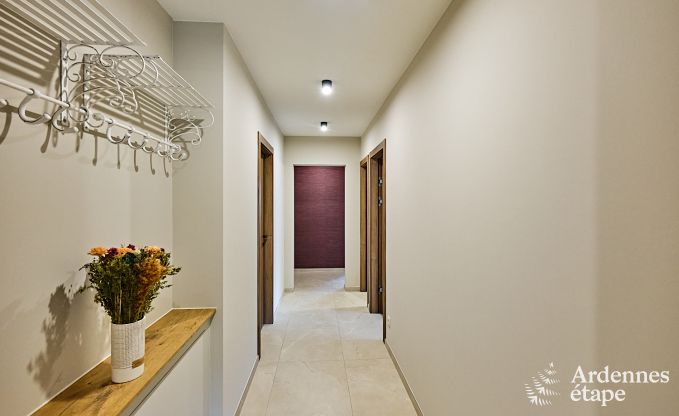 Villa ultramoderne  Somme-Leuze pour 12 personnes avec piscine intrieure, sauna et jardin priv