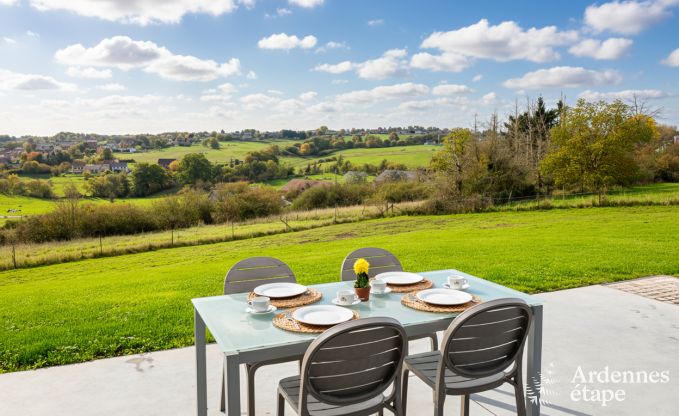 Villa ultramoderne  Somme-Leuze pour 12 personnes avec piscine intrieure, sauna et jardin priv