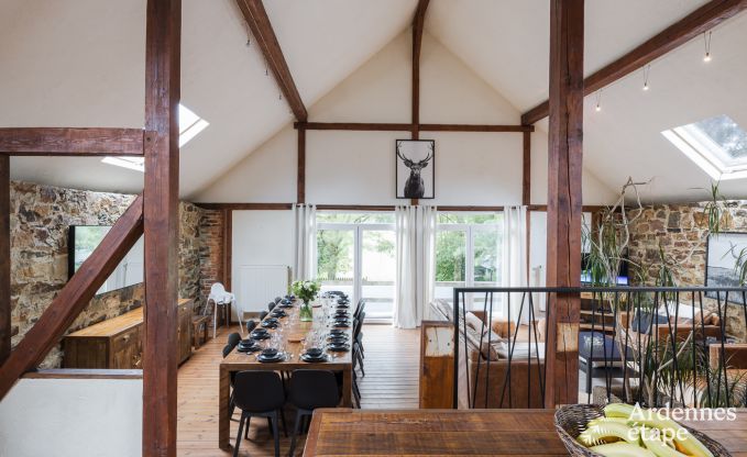 Maison de vacances � Sourbrodt pour 15 personnes en Ardenne