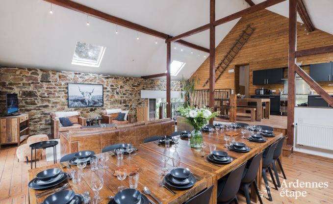 Maison de vacances � Sourbrodt pour 15 personnes en Ardenne