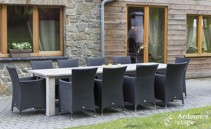 Chalet � Spa (Nivez�) pour 9 personnes en Ardenne