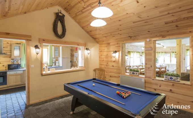Chalet � Spa (Nivez�) pour 9 personnes en Ardenne