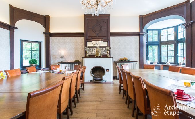 Ch�teau � Spa pour 30 personnes en Ardenne