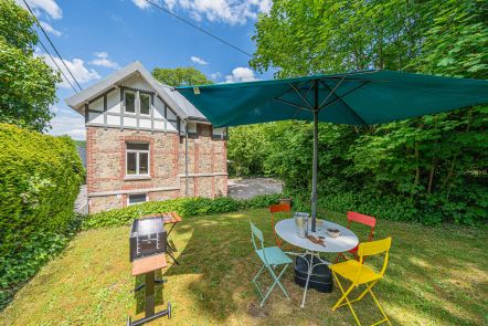 Maison de vacances pour 4 personnes � Spa avec 2 chambres, jardin priv�, abri � v�los, proche des thermes et de la nature