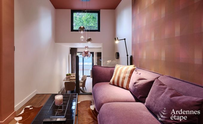 Charmante maison de vacances  Spa avec 2 chambres, espace de dtente et terrasse prive avec jacuzzi