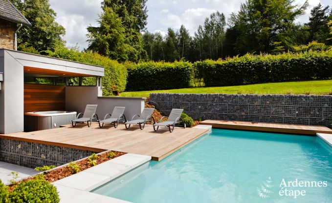 Villa de Luxe  Spa pour 14 personnes en Ardenne