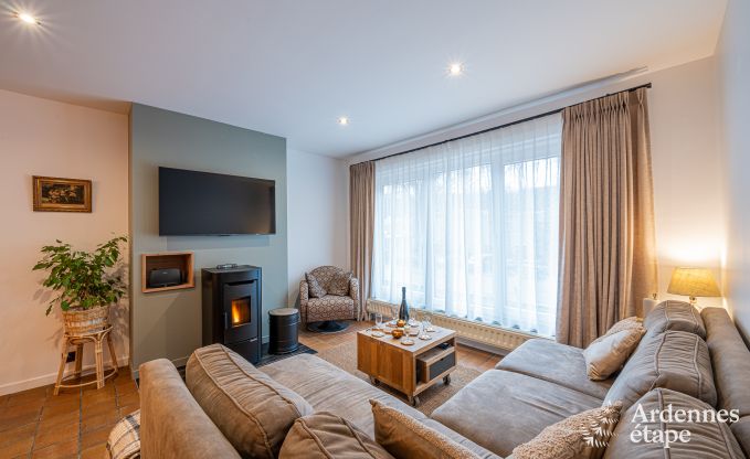 Maison de vacances  Spa pour 6 personnes : idal pour les amoureux de la nature et les cyclistes en Ardenne