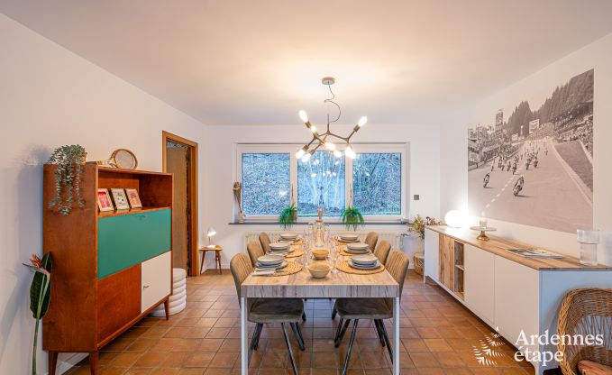 Maison de vacances  Spa pour 6 personnes : idal pour les amoureux de la nature et les cyclistes en Ardenne