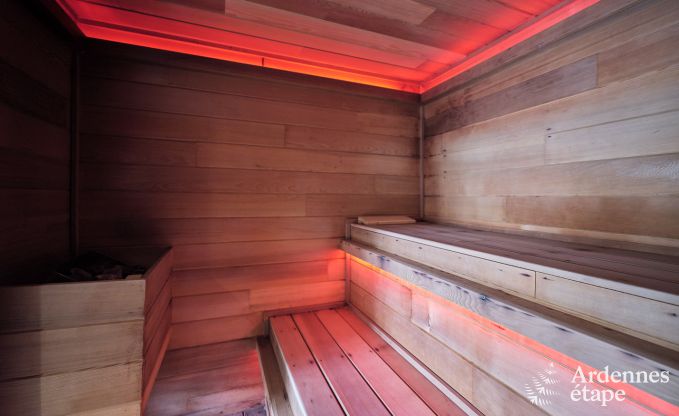 Maison de vacances  Spa pour 15 personnes en Ardenne