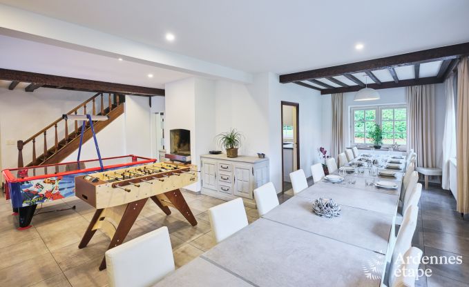 Maison de vacances  Spa pour 20 personnes en Ardenne