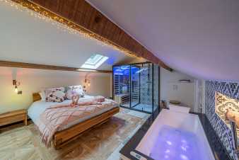 Chalet de luxe  Sprimont avec sauna et jacuzzi, parfait pour 2 couples