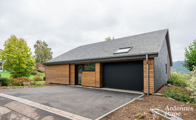 Chalet pour 4 personnes  Stavelot avec jacuzzi, poele  pellets et terrasse prive