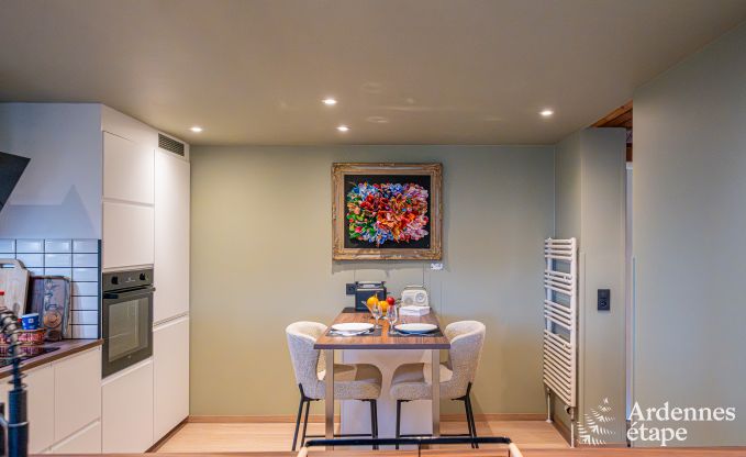 Chalet pour 4 personnes  Stavelot avec jacuzzi, poele  pellets et terrasse prive