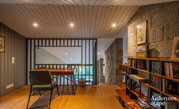 Chalet pour 4 personnes  Stavelot avec jacuzzi, poele  pellets et terrasse prive