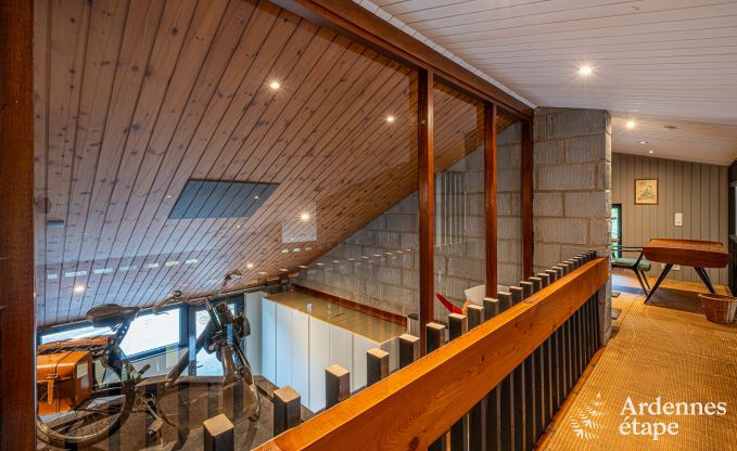 Chalet pour 4 personnes  Stavelot avec jacuzzi, poele  pellets et terrasse prive