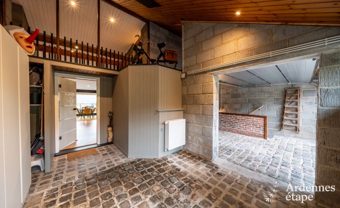 Chalet pour 4 personnes  Stavelot avec jacuzzi, poele  pellets et terrasse prive