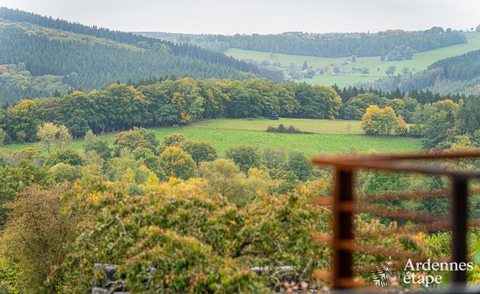 Chalet pour 4 personnes  Stavelot avec jacuzzi, poele  pellets et terrasse prive