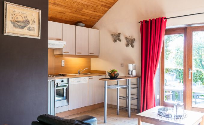 Charmante maison de vacances 3,5 étoiles pour 4/5 personnes à Stavelot