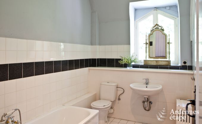 Ch�teau de luxe en Ardenne pour 28 personnes � Stavelot avec sauna, jacuzzi et aire de jeux