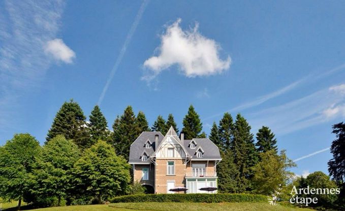 Ch�teau de luxe en Ardenne pour 28 personnes � Stavelot avec sauna, jacuzzi et aire de jeux