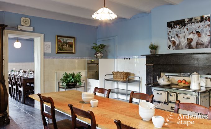 Ch�teau de luxe en Ardenne pour 28 personnes � Stavelot avec sauna, jacuzzi et aire de jeux