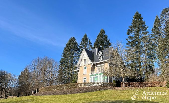 Ch�teau de luxe en Ardenne pour 28 personnes � Stavelot avec sauna, jacuzzi et aire de jeux