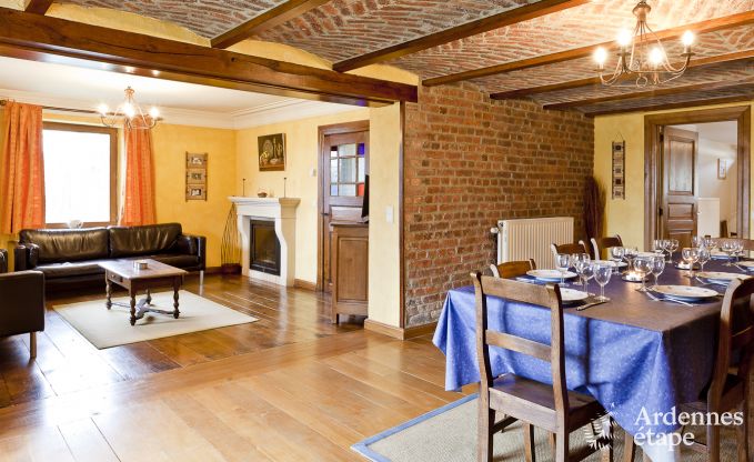 Maison de vacances � Stoumont pour 8/9 personnes en Ardenne