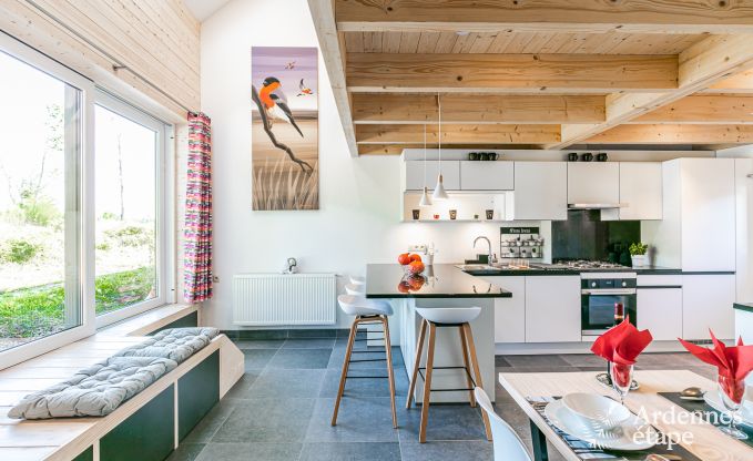 Location maison 6 personnes � Stoumont, Ardenne, 3 chambres, jardin priv�, terrasse avec barbecue, confort optimal