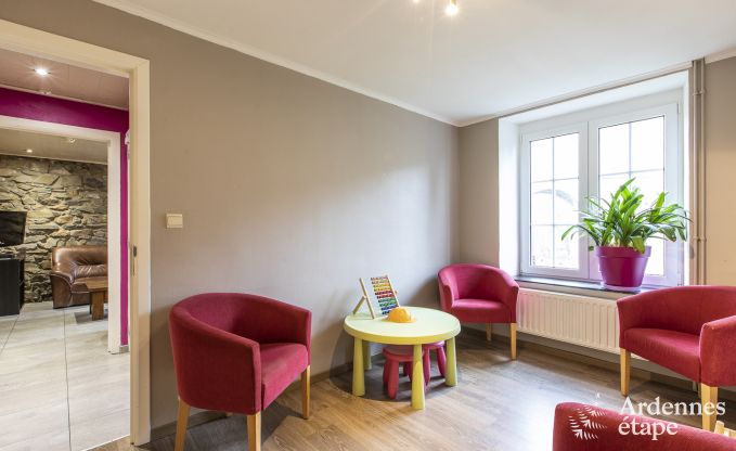 Maison de vacances � Stoumont pour 12 personnes en Ardenne