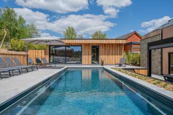 Gite de luxe avec piscine et wellness  Tenneville en Ardenne