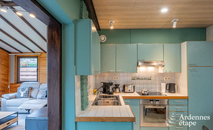 Chalet moderne et confortable � Tenneville pour quatre personnes - avec sauna, jardin priv� et proximit� de Saint-Hubert