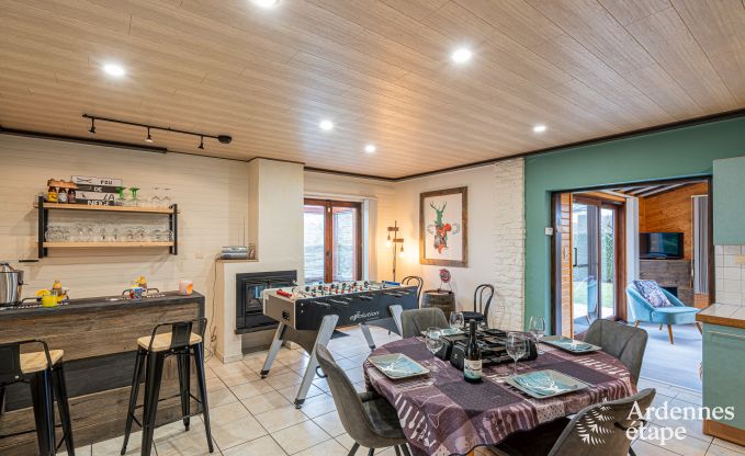 Chalet moderne et confortable � Tenneville pour quatre personnes - avec sauna, jardin priv� et proximit� de Saint-Hubert