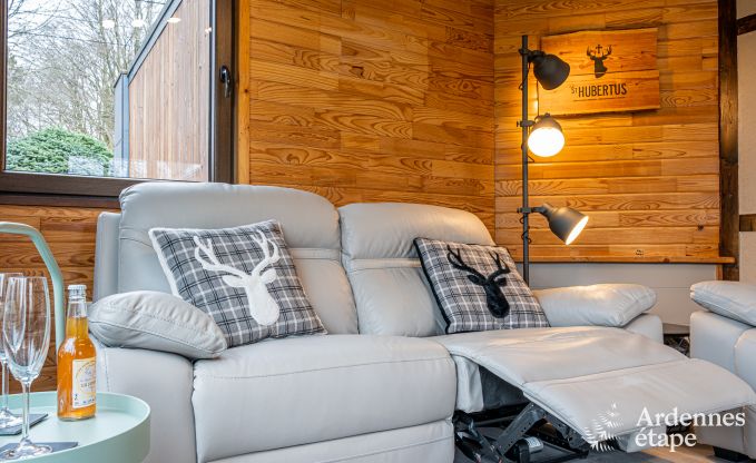Chalet moderne et confortable � Tenneville pour quatre personnes - avec sauna, jardin priv� et proximit� de Saint-Hubert