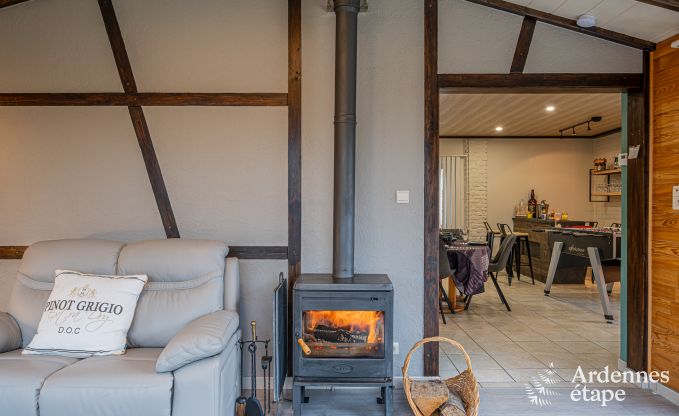 Chalet moderne et confortable � Tenneville pour quatre personnes - avec sauna, jardin priv� et proximit� de Saint-Hubert