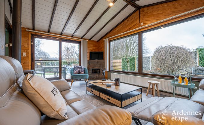 Chalet moderne et confortable � Tenneville pour quatre personnes - avec sauna, jardin priv� et proximit� de Saint-Hubert