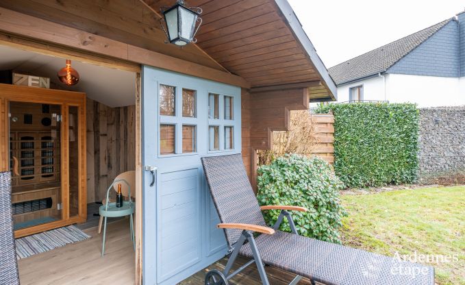 Chalet moderne et confortable � Tenneville pour quatre personnes - avec sauna, jardin priv� et proximit� de Saint-Hubert