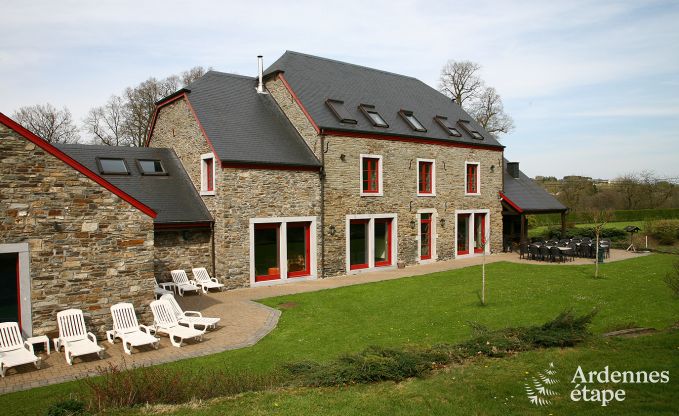 Villa de Luxe � Tenneville pour 26 personnes en Ardenne